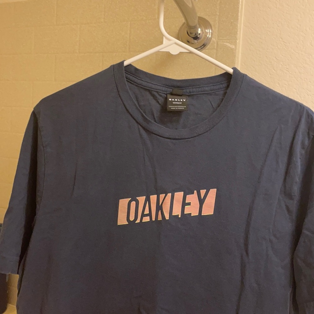 Blue Oakley T-shirt